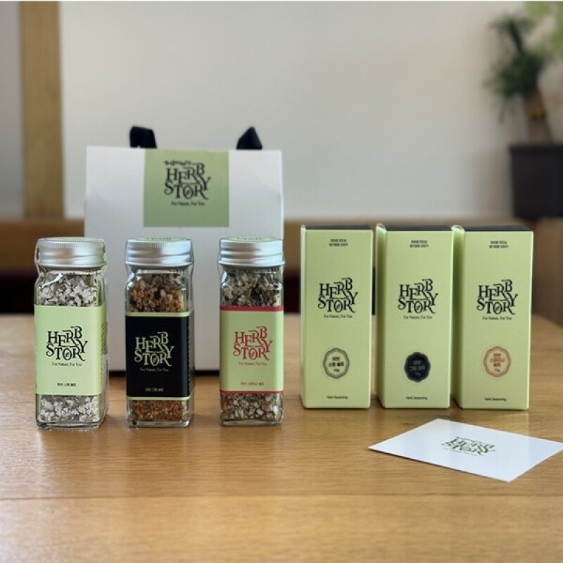 허브이야기,허브 시즈닝 트리플 세트 스윗 스파이시 그릴